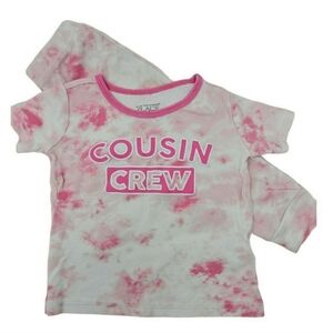 The Children's Place Tie Dye Pajamas Set 12-18M Pink